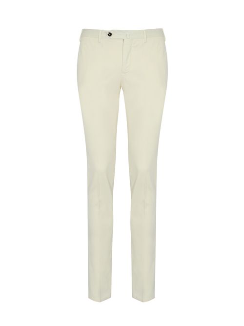 Pantalone in misto cotone Bianco lana PT TORINO | DT01Z00CL1 NK03Y015